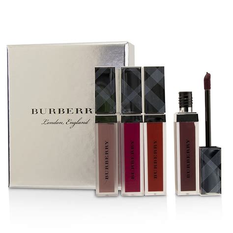 gift set burberry liquid lip velvet mini collection|Burberry Liquid Lip Velvet Set Review, Photos and Swatches.